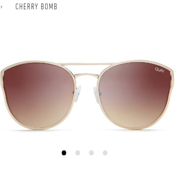 Quay Australia Accessories - EUC Quay Cherry Bomb sunnies